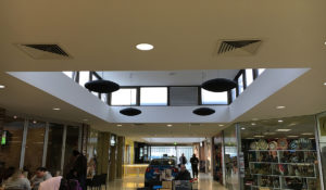 Black Pulsar in shopping mall