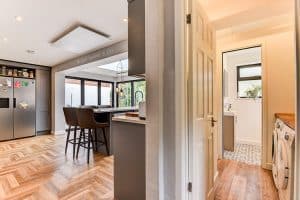 Herschel Select XLS White frameless panel heater product image