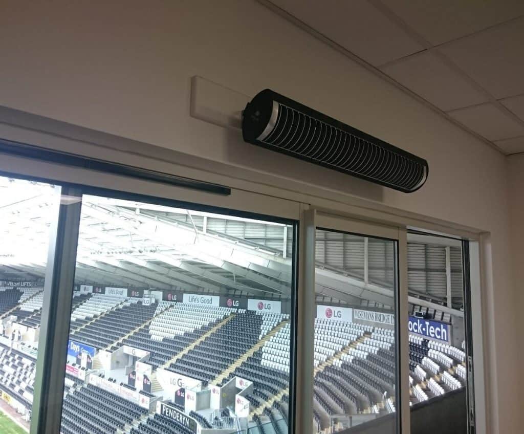 Herschel Aspect XL sports hall heating at Liberty Stadium