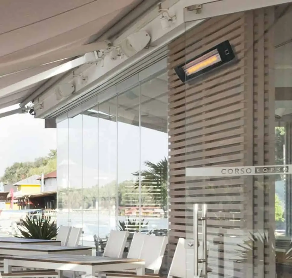 COLORADO heater for domestic and commercial outdoor areas