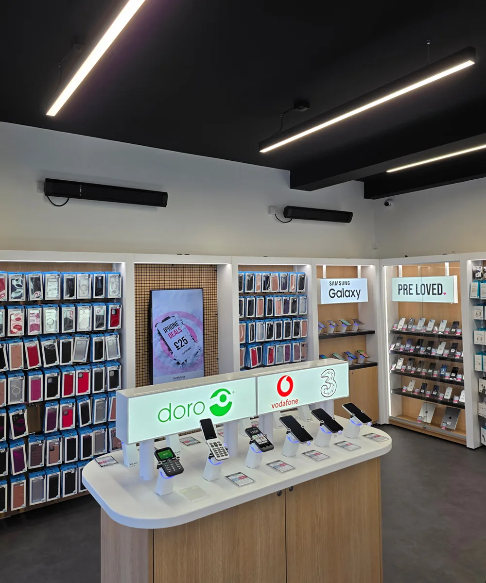 Aspect XL installed in shop