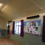 Infrared Heaters for Village Halls