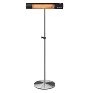 Black California and stand free-standing heater combination