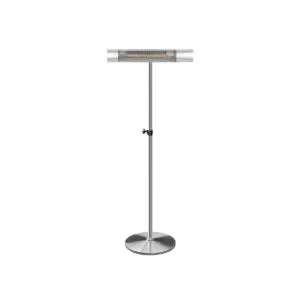 California Silver with Silver Stand