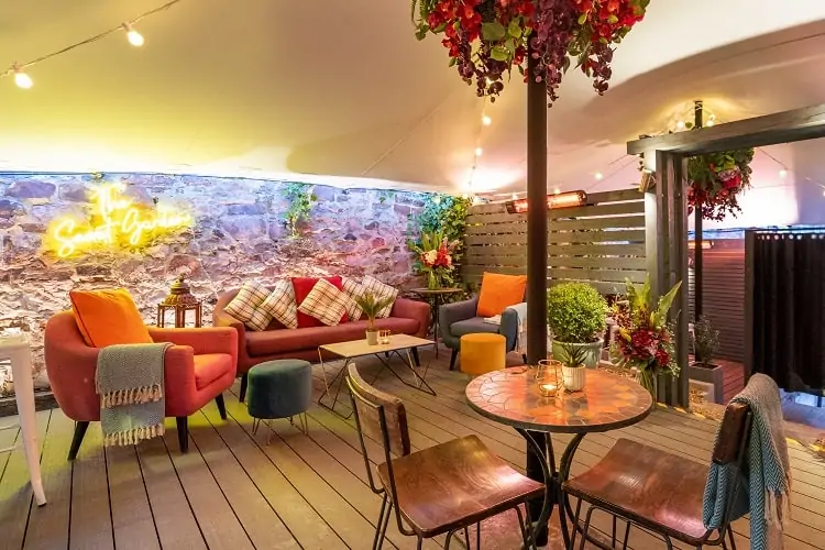 Bar heating: Secret Garden