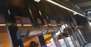 MOMMI restaurant installs Herschel Manhattan