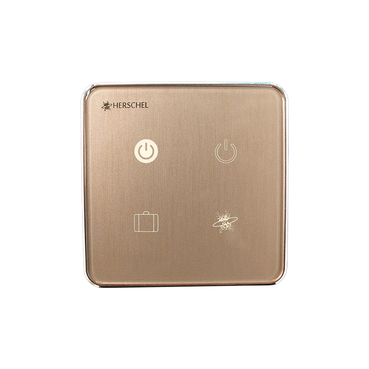 Four Scene Control - Brushed Gold