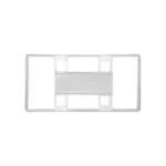 Krystal – White Low Profile Surface Mounting Kit