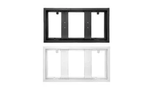 Krystal Recess Kit - White and Black