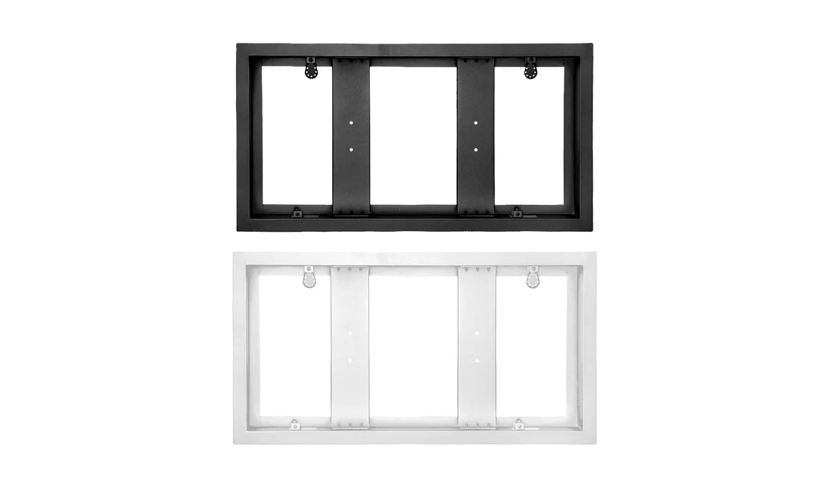 Krystal Recess Kit - White and Black