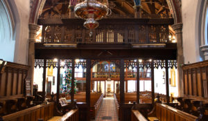 Halo Horizons installed in St James' Church Chancel