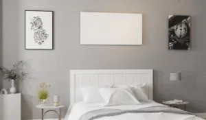 Comfort White in a Bedroom