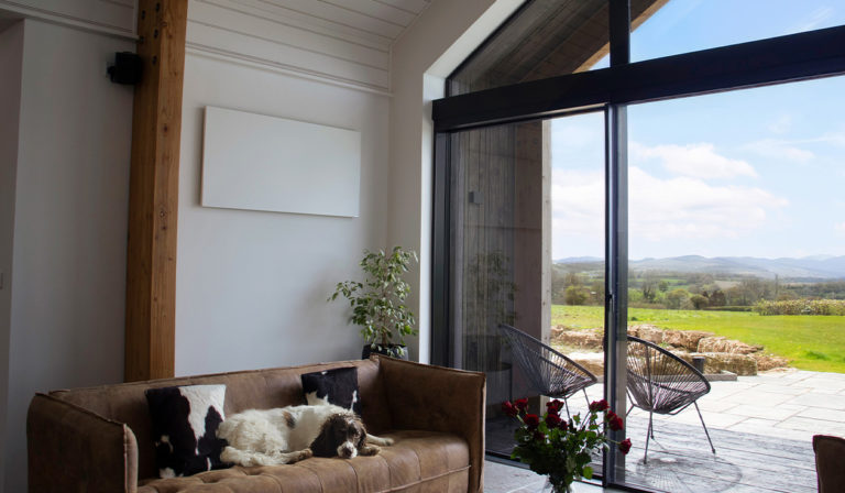 Herschel Comfort panels chosen to heat beautiful self build