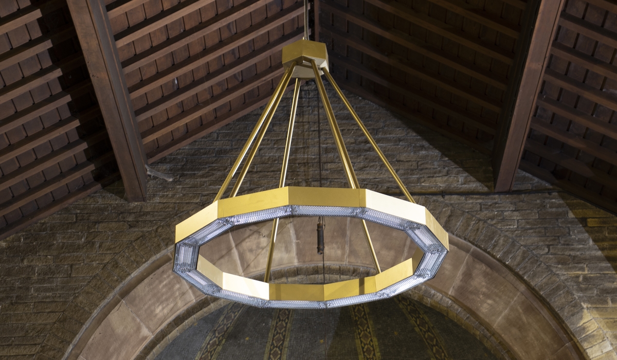 Herschel Halo Heritage chandelier heater