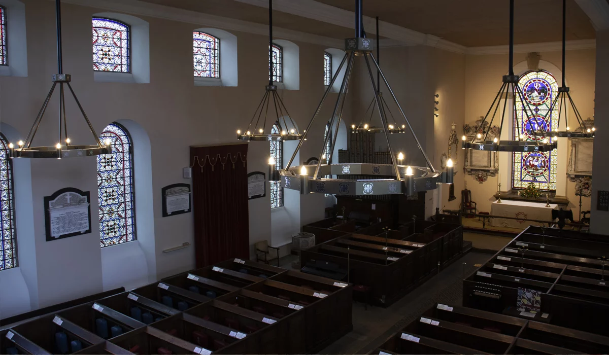 Halo installed in St Michael's church