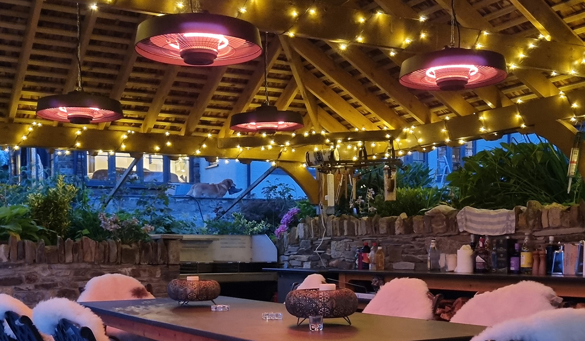 Herschel Hawaii hanging patio heater