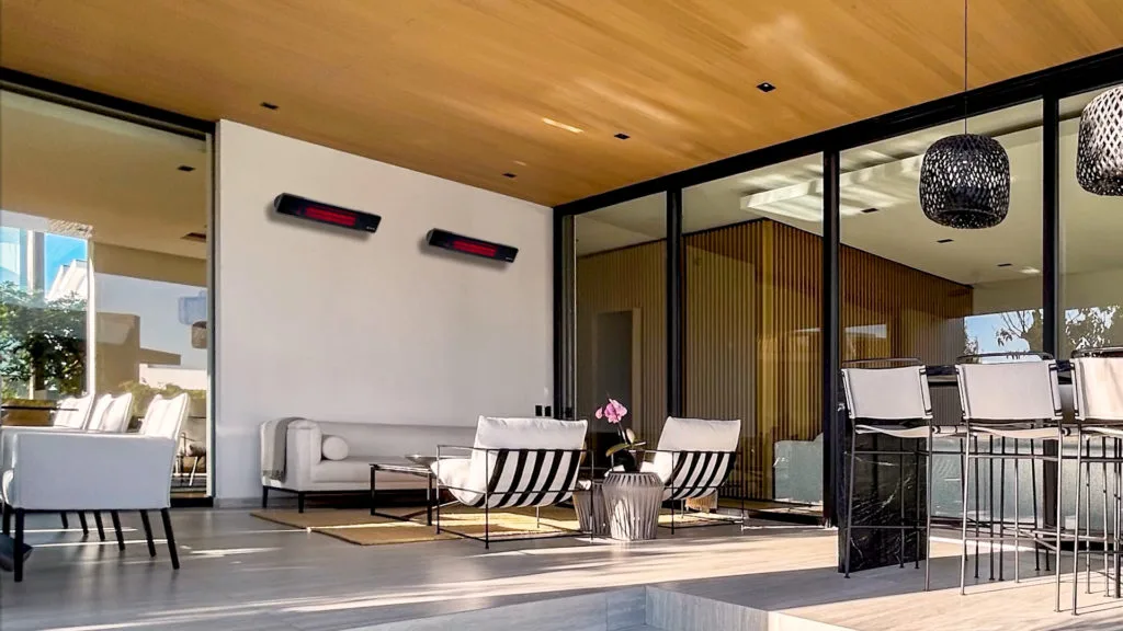 Outdoor heating poster image