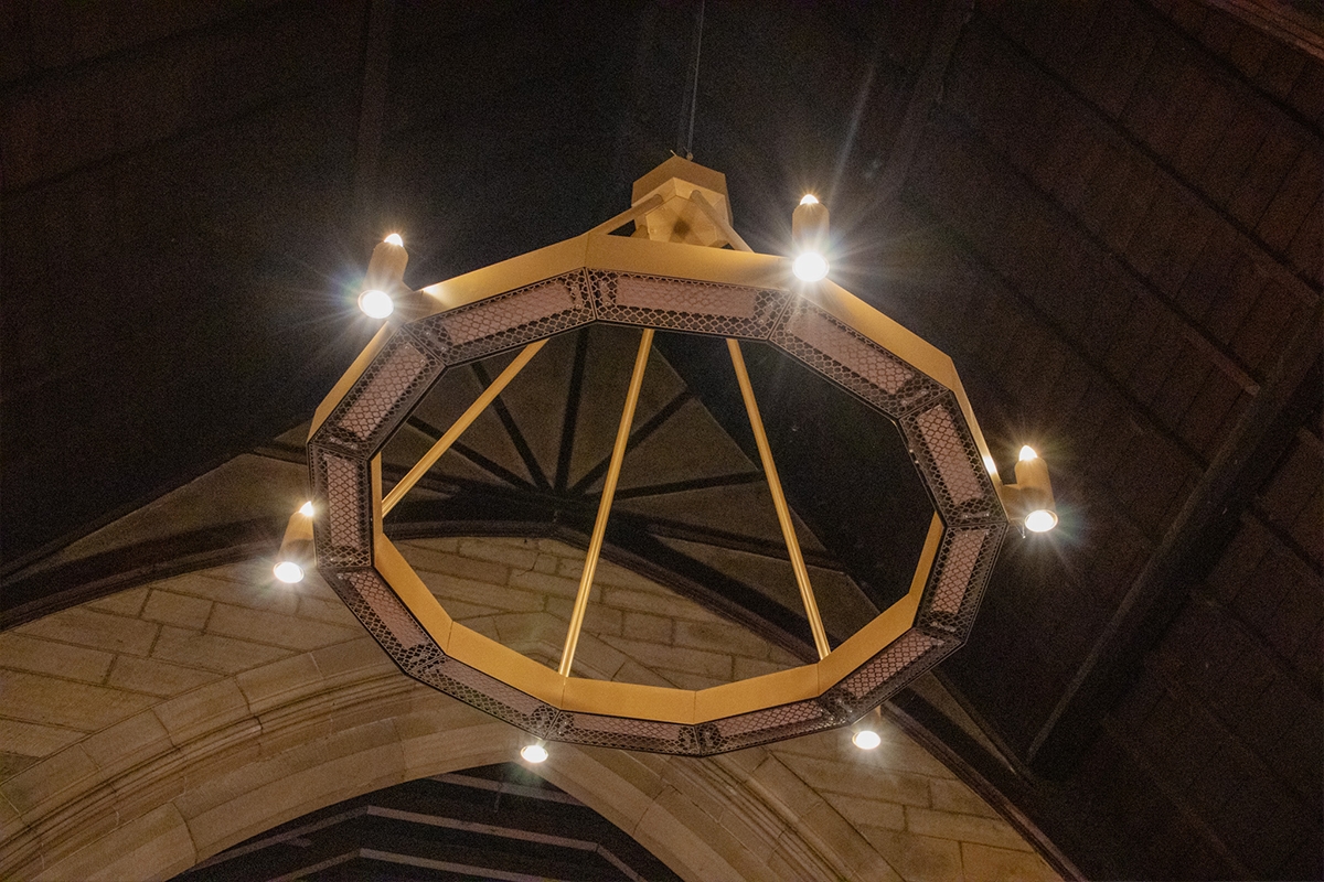 Halo installed in St. Peter's Church, Galashiels, Scotland